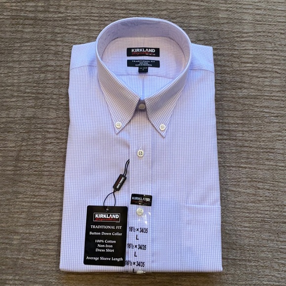Kirkland Signature Shirts Kirkland Signature Traditional Fit Dress